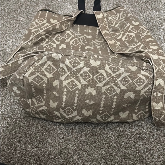 Patterned Backpack - Brown - Picture 4 of 6